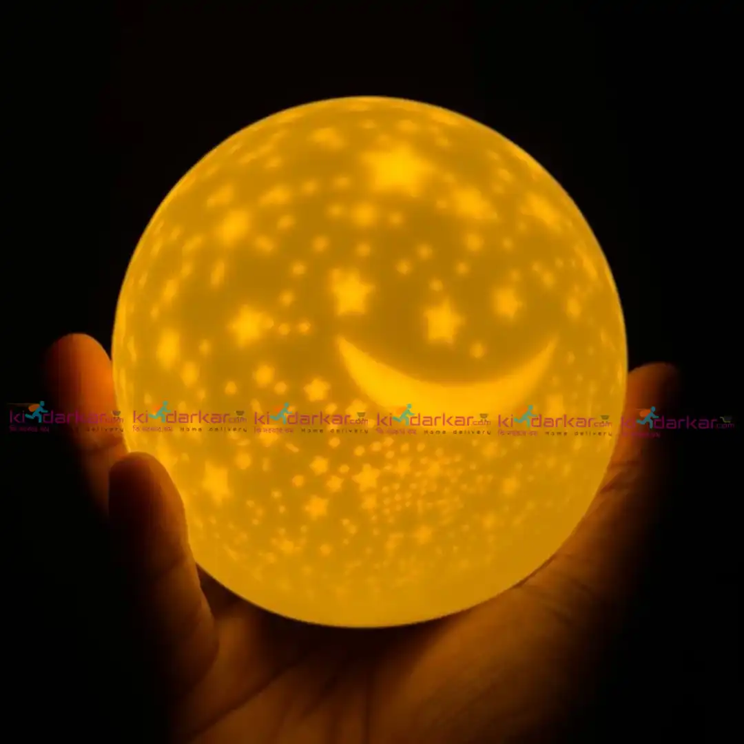 “Multifunctional Silicone Star Night Light glowing in yellow” “Multifunctional Silicone Star Night Light glowing in yellow”