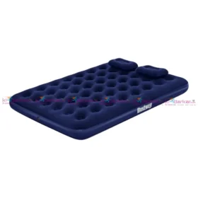 Bestway Inflatable Double Air Mattress Without Pillow – Double Size Air Bed for Two Adults