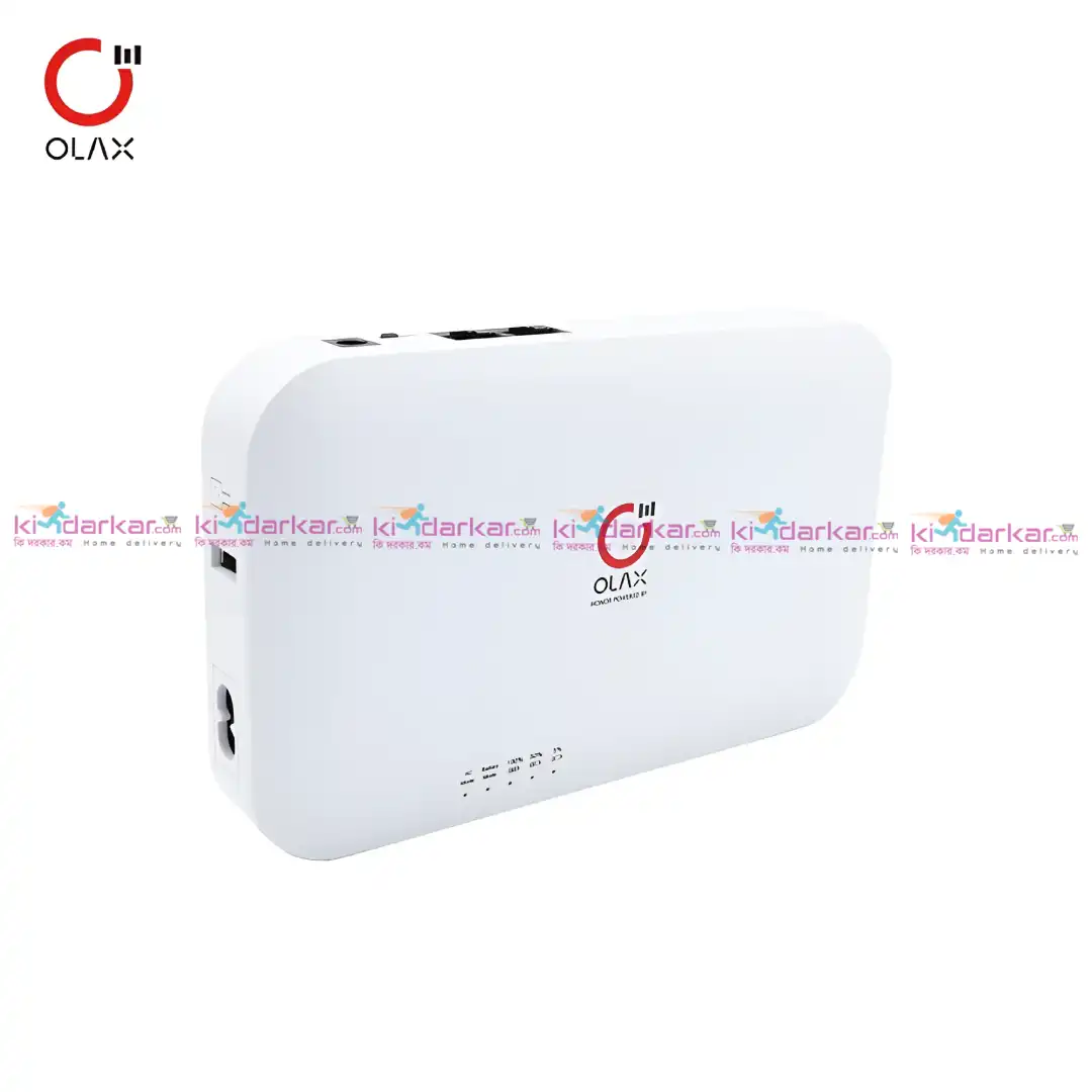 OLAX POE D8 Pro Smart UPS 20000mAh Portable DC Router UPS 5V 9V 12V 24W