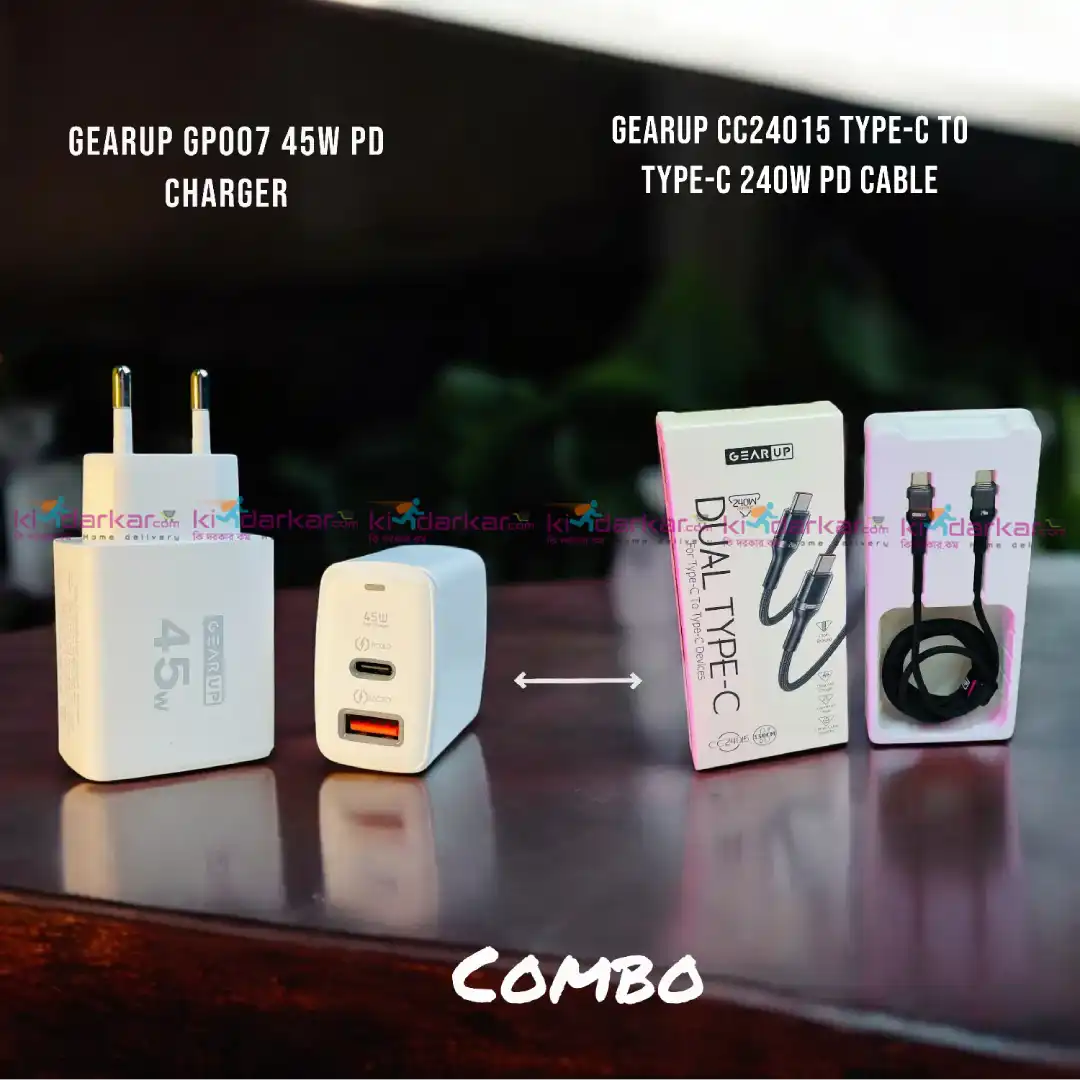 GearUP GP007 45W Fast PD Charger