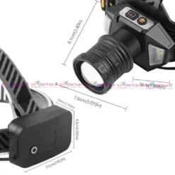 GearUP HL10 PRO Rechargeable LED Headlamp – Bright, Hands-Free Outdoor Lighting