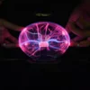 Globe Shape Magic Plasma Ball Light on desk