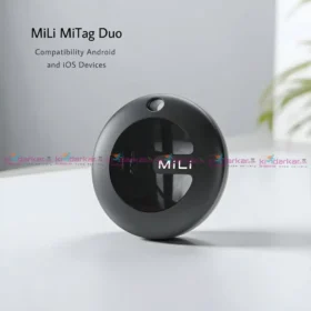 MiLi MiTag Duo Smart Bluetooth Tracker for Android and iOS – Compact Finder Device
