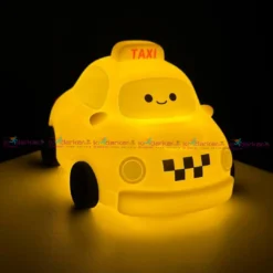SoftGlow Touch Control Rechargeable LED Night Lamp – Soft Silicone Taxi Light