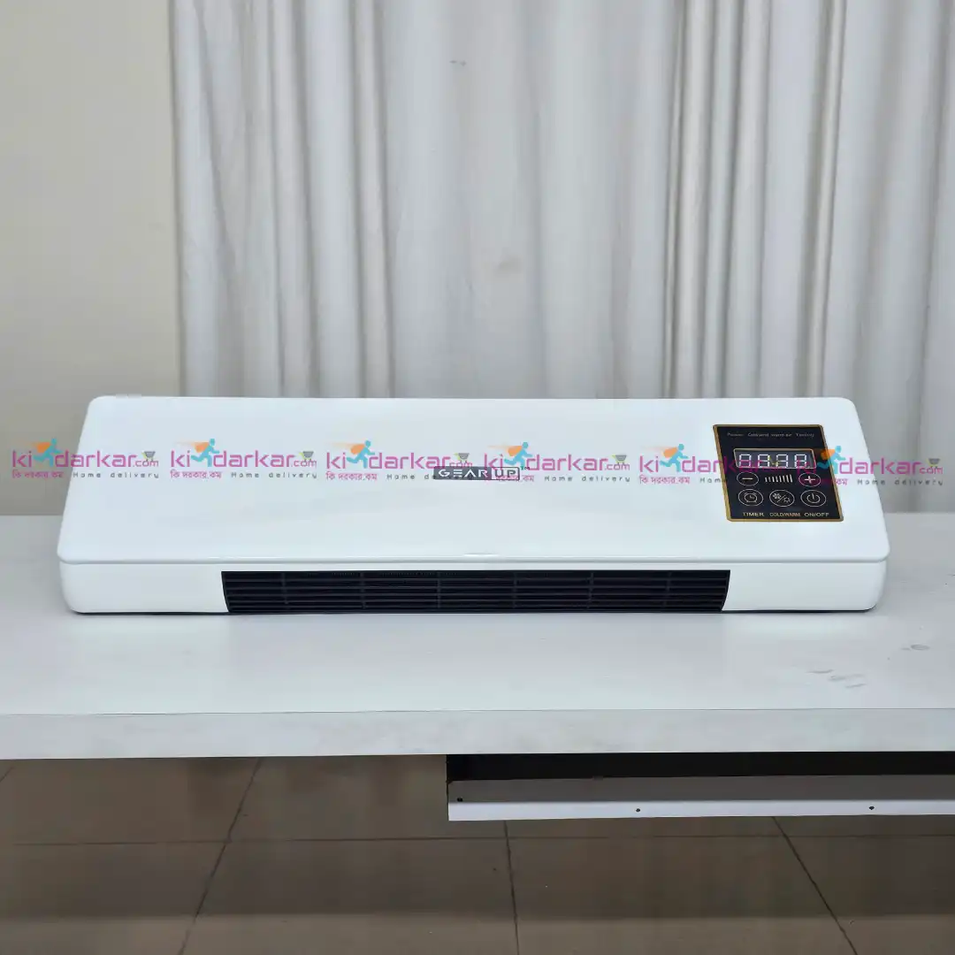 “GearUP 1800W Remote Controlled AC Style Room Heater wall mounted” “GearUP 1800W Remote Controlled AC Style Room Heater wall mounted”