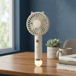 JYSUPER JY-2320 Portable Mini Fan with LED Light